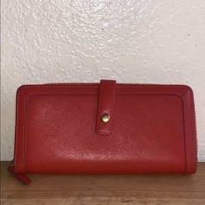 Wallet Neiman Marcus Women’s Orange Pre-Owned